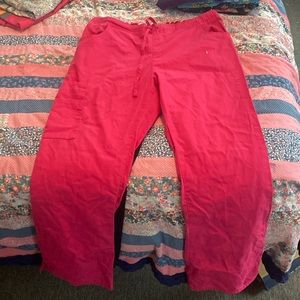 Set of two scrub bottoms. Size medium